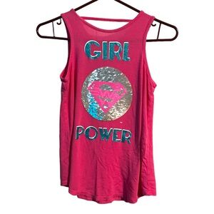 2/$10 - DC Super Hero Girls Flip Sequin Logo Tank
